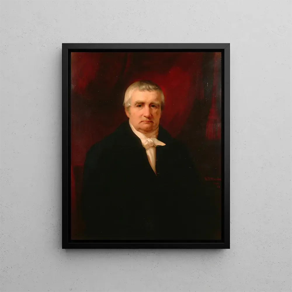 Maleri John Jacob Astor 1763 - 1848 - Edward Dalton Marchant | Kunsttryk