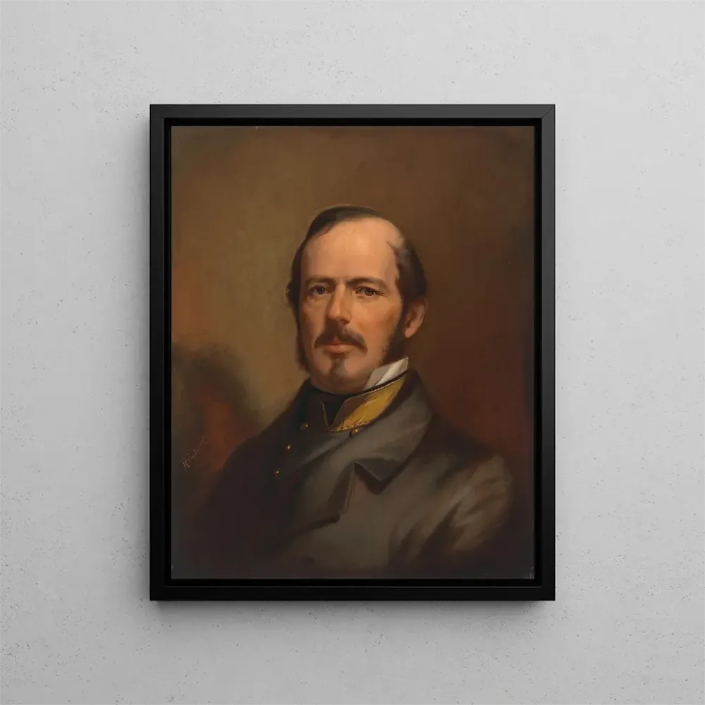 Maleri Joseph Eggleston Johnston - Benjamin Franklin Reinhart | Kunsttryk
