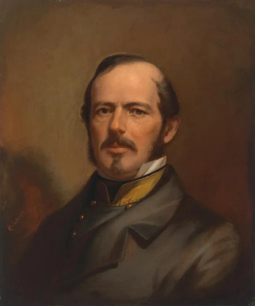 Maleri Joseph Eggleston Johnston - Benjamin Franklin Reinhart | Kunsttryk