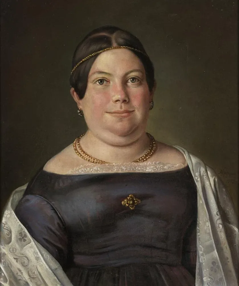 Maleri Lovisa Isabelle Bjurberg 1814-1864 - Axel Johan Fägerplan | Kunsttryk