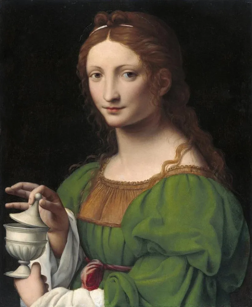 Maleri La Madeleine - Bernardino Luini | Kunsttryk