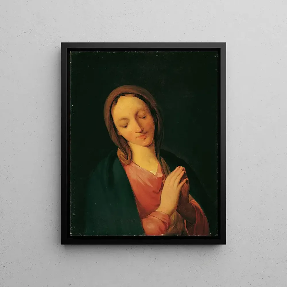 Maleri Madone - August von Pettenkofen | Kunsttryk Source: Tableau Madone - August von Pettenkofen | Reproduction