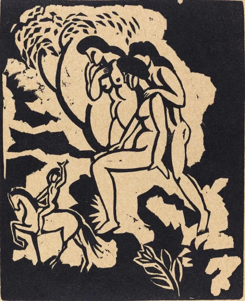 Maleri Mention spéciale - August Macke