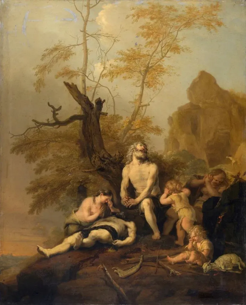 Maleri La mort d'Abel - Bartholomeus Breenbergh | Kunsttryk