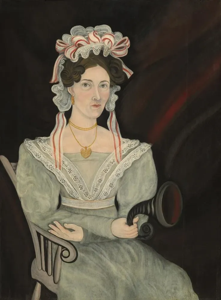 Maleri Måske Mme William Sheldon - Asahel Powers | Kunsttryk