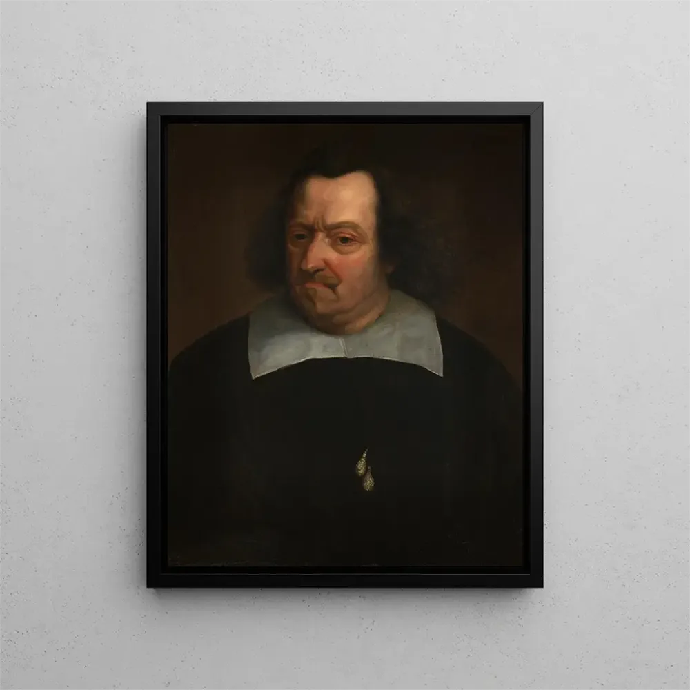 Maleri Portrait af Jean-Jacques Chifflet - Balthasar van Meurs | Kunsttryk