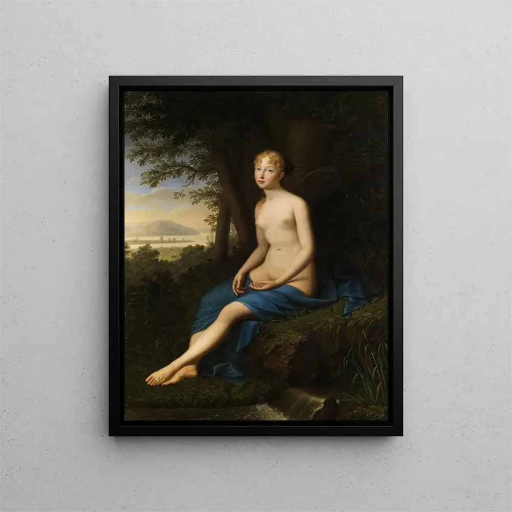 Maleri Psyché - Bernhard von Guérard | Kunsttryk