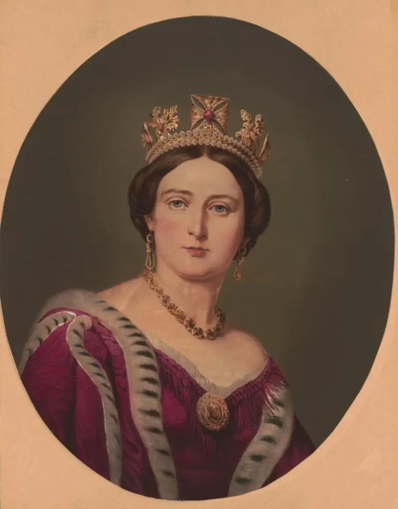 Maleri La Reine Victoria - Ec Middleton Co | Kunsttryk