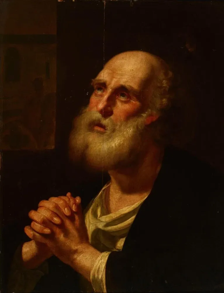 Maleri Saint Pierre - Balthasar Denner | Kunsttryk
