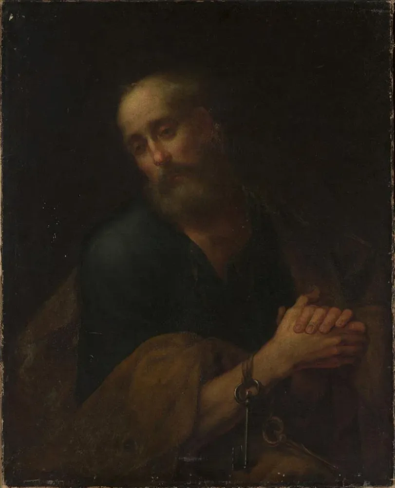 Maleri Saint Pierre - Bartolomé Esteban Murillo | Kunsttryk