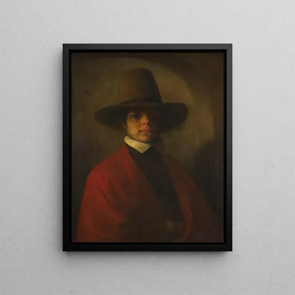 Maleri Selvportræt - Barent Fabritius | Kunsttryk