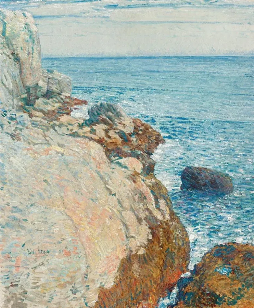 Maleri Le Tête de l'Est à Appledore - Childe Hassam | Kunsttryk
