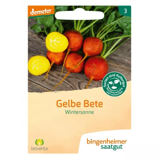 Biodynamisk Gule Beder 'Wintersun' - Bingenheimer Saatgut