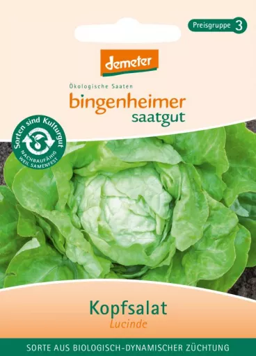 Biodynamisk Hovedsalat 'Lucinde' - Bingenheimer Saatgut