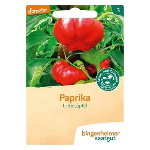 Biodynamisk Rød Peber - Bingenheimer Saatgut