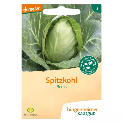 Biodynamisk Spidskål 'Berns' - Bingenheimer Saatgut