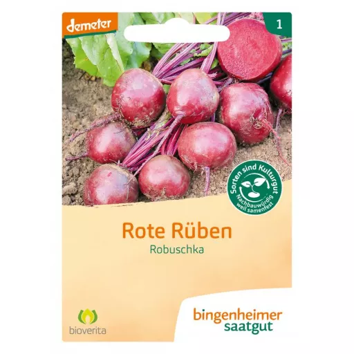 Biodynamiske Rødbeder 'Robuschka' - Bingenheimer Saatgut