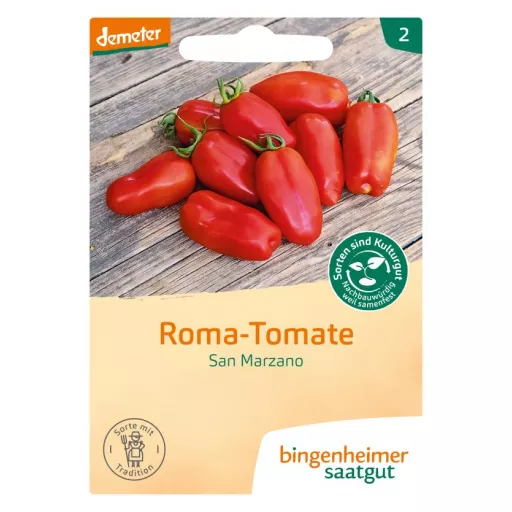 Biodynamiske Tomater 'San Marzano' - Bingenheimer Saatgut