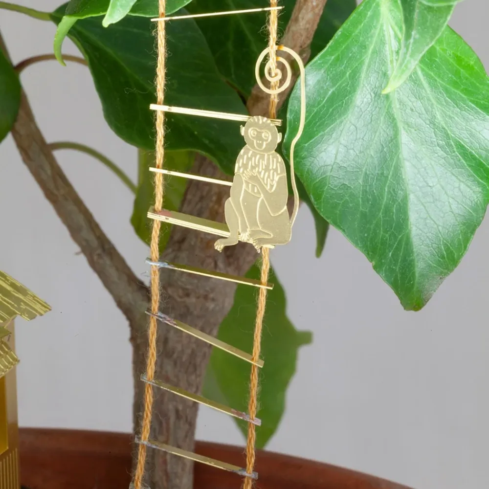 Mini træhus | DIY sæt i messing