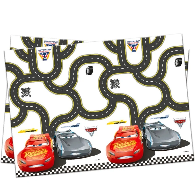 Cars plastdug, 120x180 cm.