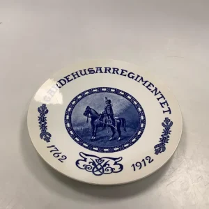 Aluminia Gardehusarregimentet 1762 - 1912 Jubilæums Platte