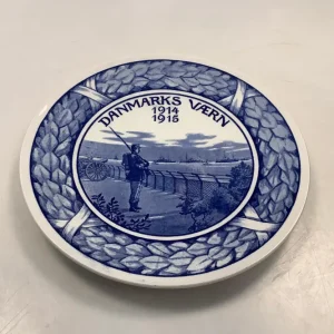 Aluminia Minde Platte Danmarks Værn 1914-1915