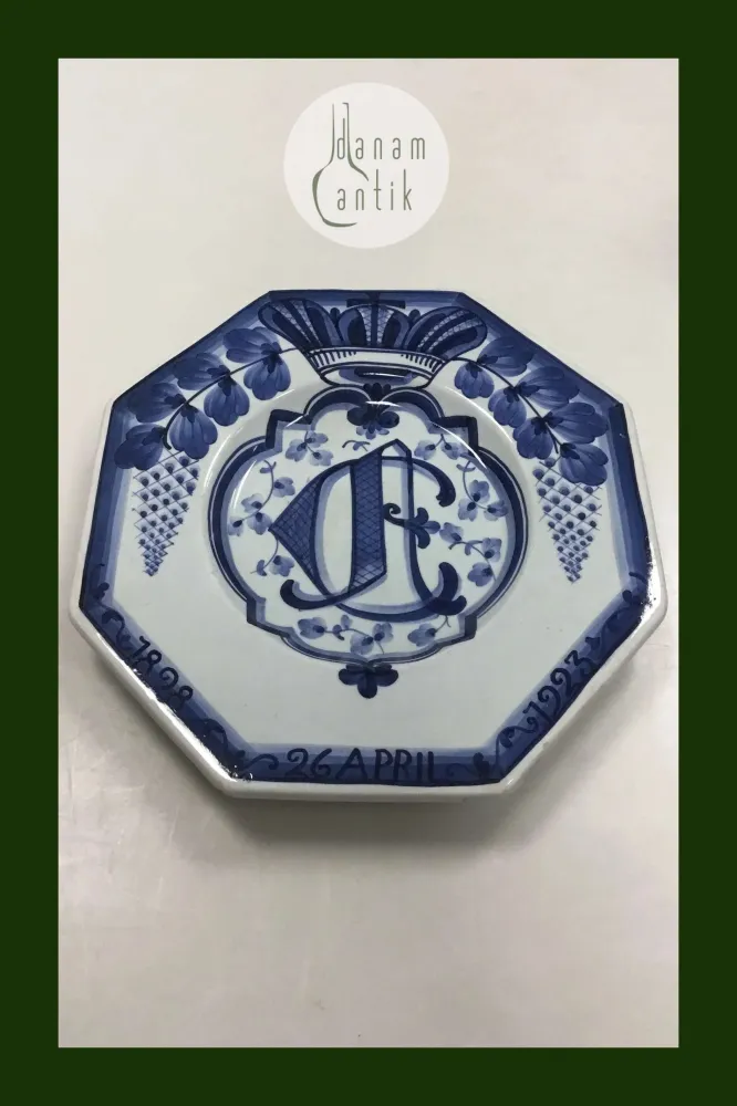 Aluminia Sekskantet Platte No 3077/1146