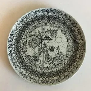 Bjørn Wiinblad Nymølle Keramik. De 4 årstider - Sommer No 3053-1279