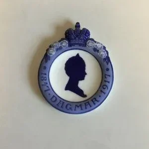 Royal Copenhagen Mindeplatte fra 1918 RC-CM172