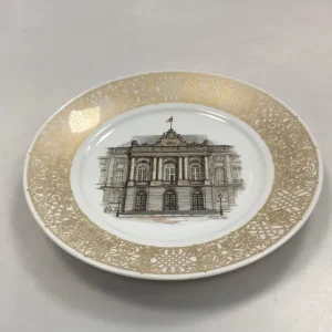 Royal Copenhagen Platte Københavnske Prospekter Amalienborg Slot No 11