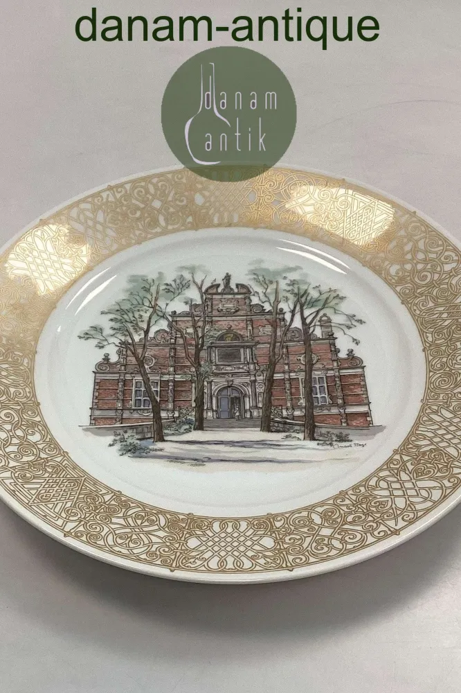Royal Copenhagen Platte Københavnske Prospekter Børsen No 1
