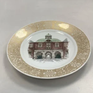 Royal Copenhagen Platte Københavnske Prospekter Charlottenborg No 12