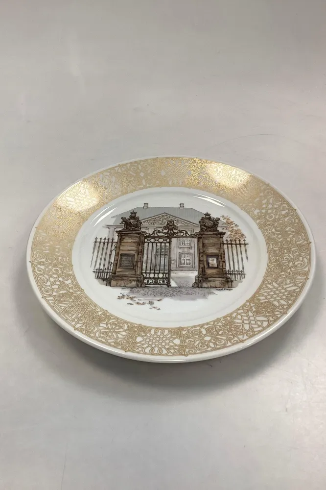 Royal Copenhagen Platte Københavnske Prospekter Kunstindustrimuseet No 6