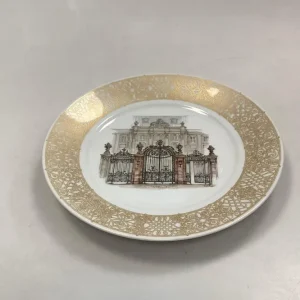 Royal Copenhagen Platte Københavnske Prospekter Odd Fellow Palæet No 10