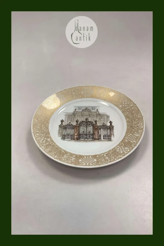 Royal Copenhagen Platte Københavnske Prospekter Odd Fellow Palæet No 10