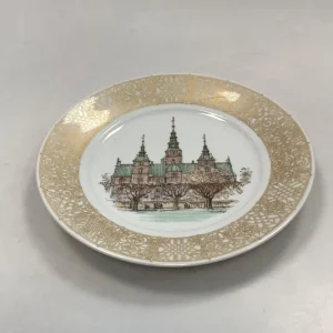 Royal Copenhagen Platte Københavnske Prospekter Rosenborg No 9