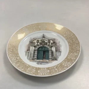 Royal Copenhagen Platte Københavnske Prospekter Rundetårn No 7