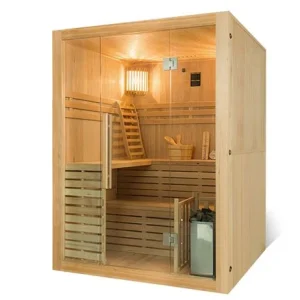 France Sauna Sense 4 Personer komplet sæt 4.5kW