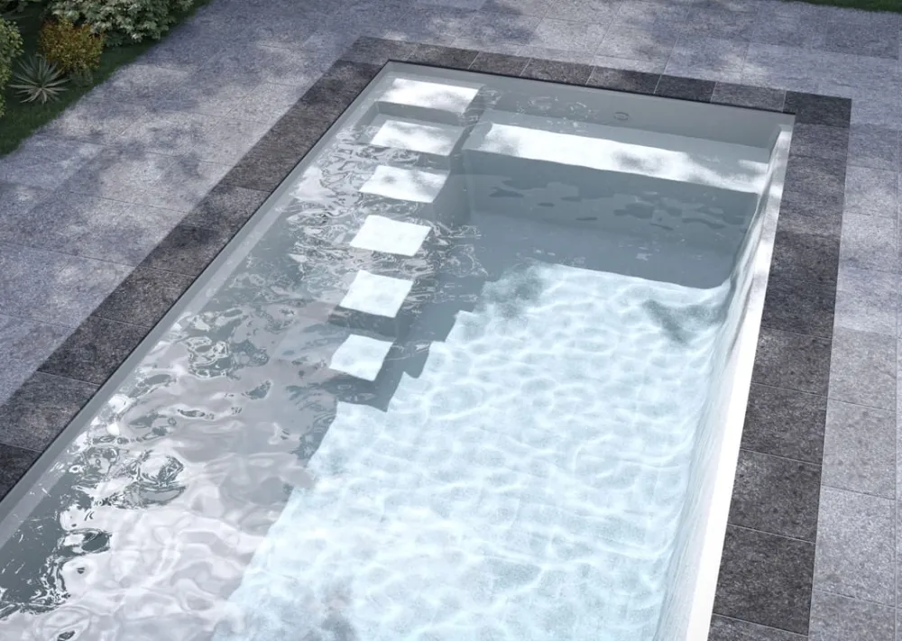 Glasfiber pool Arcadia 600