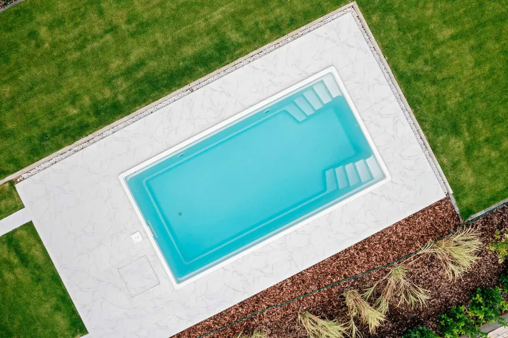 Glasfiber pool Olympia
