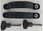 Poolex filtertilbehør Sæt med 2 universalklammer - Ø32 mm - til filtre