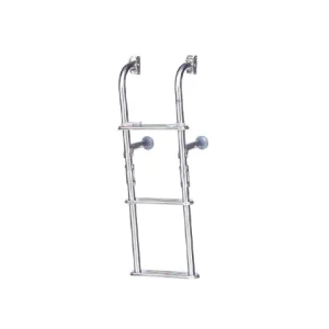 Trem, Foldbar Badestige i rustfrit stål AISI 316, 65 cm