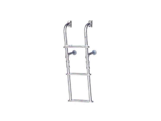 Trem, Foldbar Badestige i rustfrit stål AISI 316, 65 cm