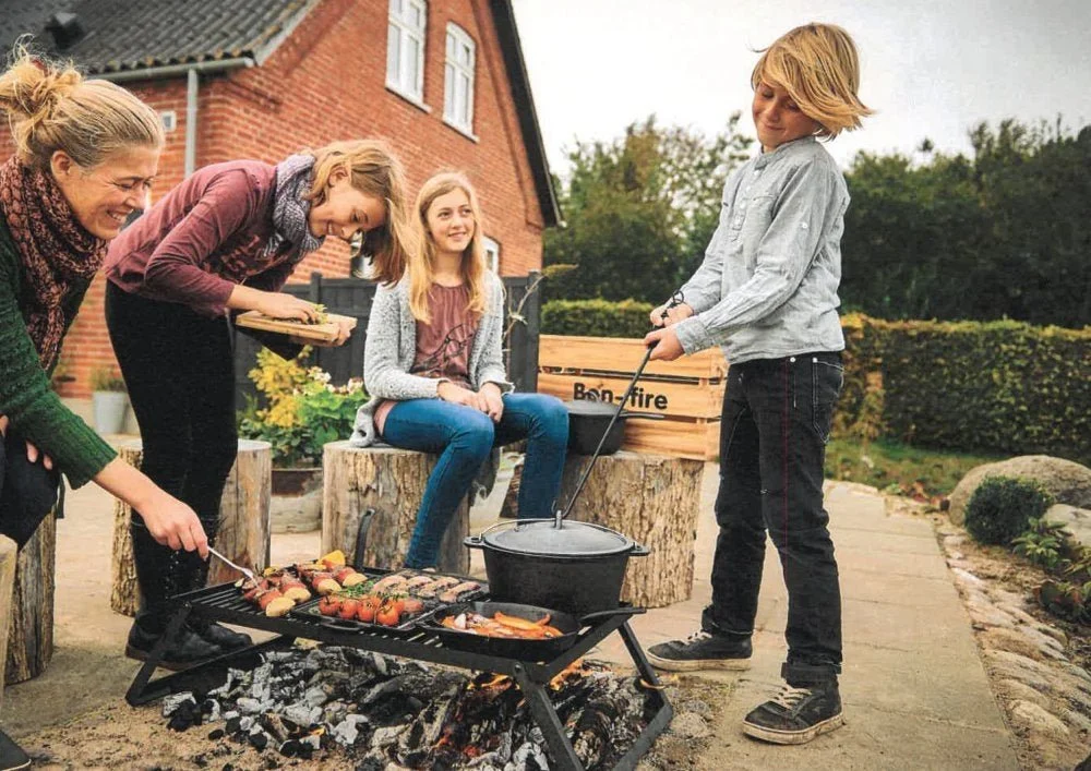 Bon-fire Dutch-oven på 7,5L af støbejern.