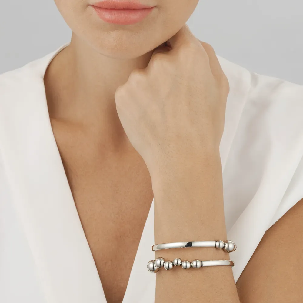 Georg Jensen Moonlight Grapes duplikat armring, sterlingsølv S