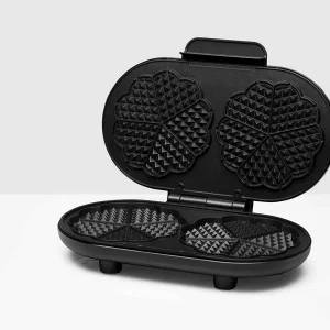 OBH VAFFELJERN DOUBLE CHARCOAL