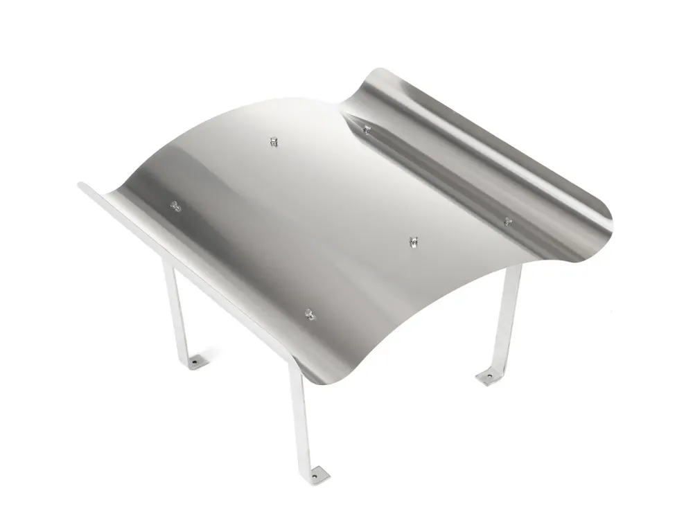 STERR RCP5050 - Buet Skorstenshætte, 50 cm × 50 cm