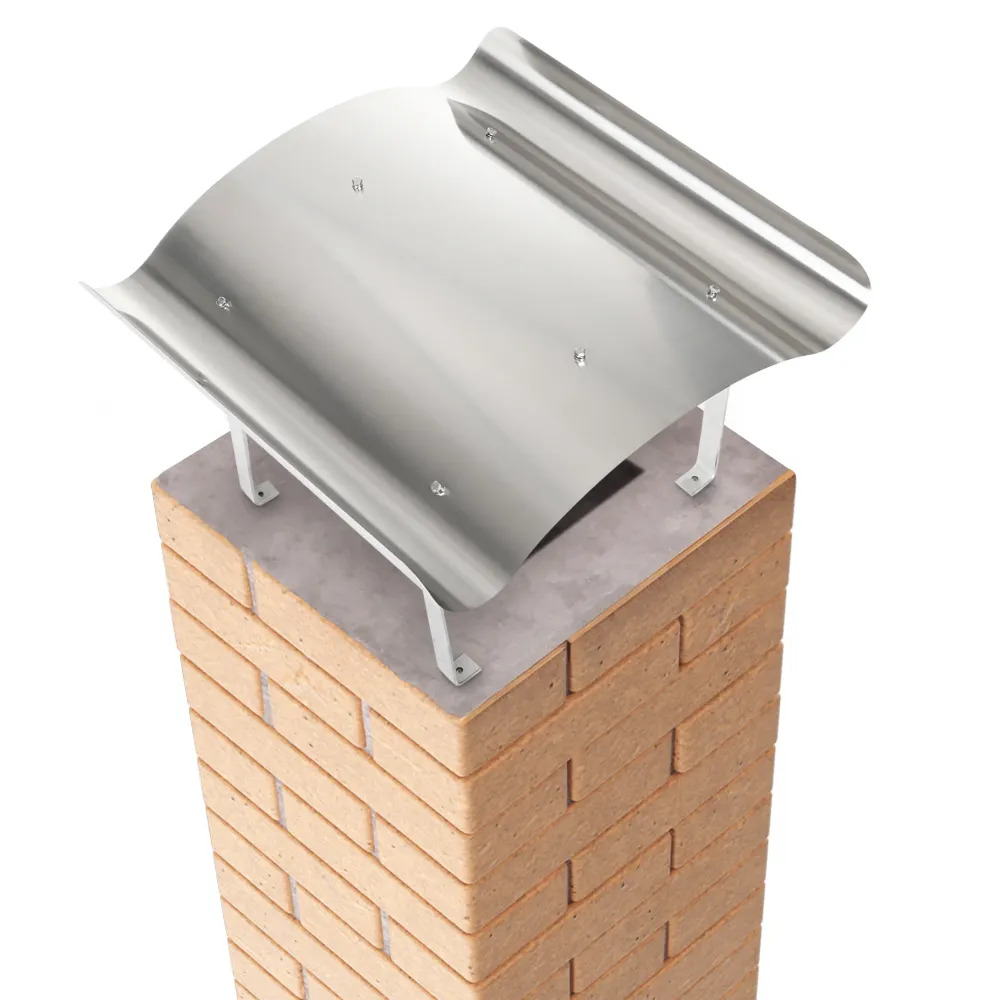 STERR RCP5050 - Buet Skorstenshætte, 50 cm × 50 cm