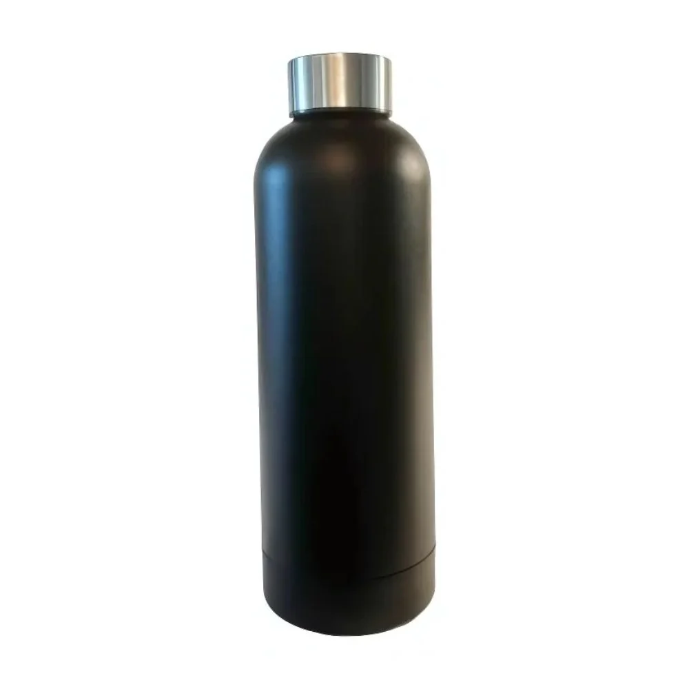 Termoflaske dobbeltvægget Rustfri metal 500 ml sort