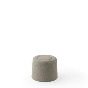 Handcrafted Praline Puf (Ø52 cm) - Natural bouclé